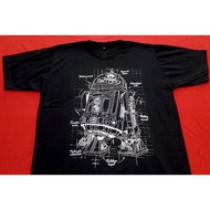 Droid Schematic cotton t-shirt