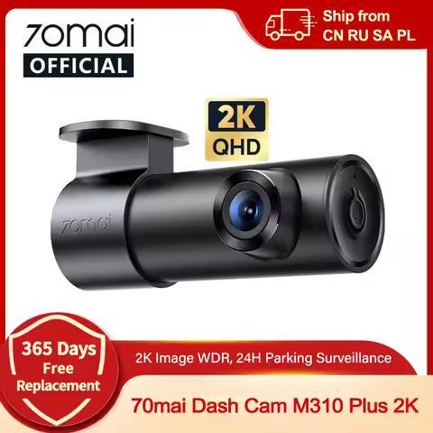 70mai Dash Cam M310 Plus 2K 1440P 143°FOV F1.55 Smart Voice Control 24H Parking Guard Night Vision 7