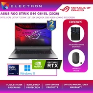 Asus ROG Strix G16 G615L-MTS5088W 16'' 2.5K 300Hz Gaming Laptop(CU7-255HX,32GB,1TB, RTX5060 8GB,W11)