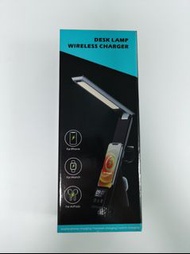 包郵(全新)3合1無線充電器N61調色台燈鬧鐘時鐘QC3.0可用IPhone/Ipod/Apple Watch/Desk Lamp Wireless Charger