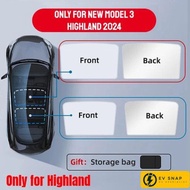 (Pre-Order)Tesla Model 3 Glass Roof Sunshade (2024)