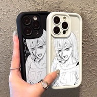 Chainsaw Man Power Casing for for Infinix Smart 10 9 8 7 Hot 50 Note 40 30 20 Play Itel RS4 P55 GT T