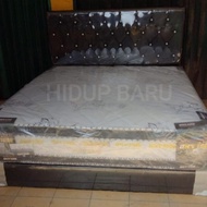 TERMURAH! SPRINGBED BIGLAND DOUBLE PLUSHTOP / SPRING BED kasur