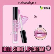 MISSLYN-HOLO SHINE Lip Gloss, Long-Lasting Shimmer, Sparkling Diamond Luster, Brand Makeup, Face Pai