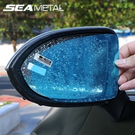 Car Window Mirror Sticker anti fog Waterproof Rain Dew Oval model