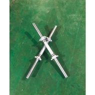 50cm dumbbell bar fits up to 100kg/bar (2 pieces) dumbbell barbell