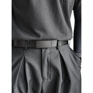 belt man men belt Toothless Belt Casual Suit Male Young Man Smooth Buckle