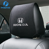 FFAOTIO Car Seat Head Rest Cover With Pockets Car Interior Accessories For Honda Vezel Fit Civic Jazz City