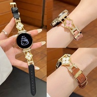 Bling Clover Leather Strap For Huawei watch gt 6 pro Strap Huawei watch gt 6 Strap Huawei watch GT 5