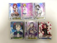 Lovelive 遊戲卡 WS卡 簽名卡+卡套+卡盒