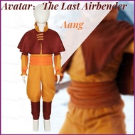 HT Avatar The Last Airbender Aang cosplay cloth Halloween party costume  HT