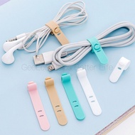 1pc Multipurpose Desktop Phone Cable Winder Earphone Clip Charger Organizer Management Wire Cord fixer Silicone Holder