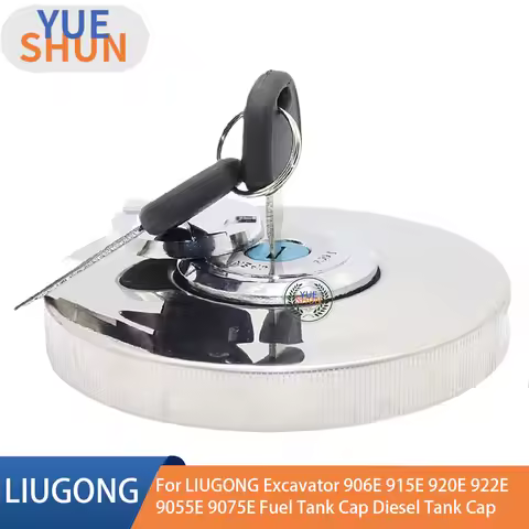 For LIUGONG Excavator LG906 908 9075 9095 915 920 925 936 948C/D/E Fuel Tank Cap Diesel Tank Cap