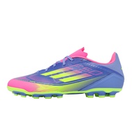 adidas Football Boots F50 League 2G/3G AG Men's Shoes Blue Pink Short Turf Soft Nail Grip IE1263