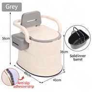 CD Arinola Toilet for Adult Portable Toilet Bowl Antislip Potty Chair With Armrest(Embedded bottom t
