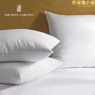 G5PA麗思卡爾頓 五星酒店鵝絨枕 外層鵝毛枕芯 回彈羽絨枕芯枕頭