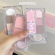 JUDYDOLL Eyeshadow Disc 橘朵眼影盘粉质细腻 Six-Color Watery Matte Comprehensive Disc