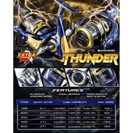 Shikari Thunder 1000 s/d 6000 Spinning Reel + FREE HANDLE