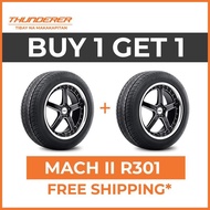 2pcs THUNDERER 195/55R15 MACH II R301 85Vs Car Tires