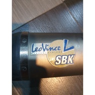 USED original slip on muffler Leo Vince SBK for 1000cc below. New price at El Chong Jawi is almost R