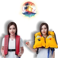 Automatic inflatable life jacket professional portable adult life jacket hanging neck life jacket li