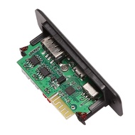 MP3 Decoder Board 5V Power Amplifier 2X3W Bluetooth 5.0 Decoder W/Call Function FM Radio Module Supp