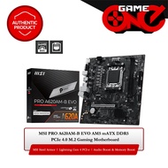 MSI PRO A620AM-B EVO AM5 mATX DDR5 PCIe 4.0 M.2 Gaming Motherboard