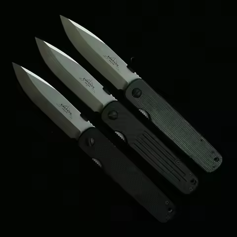 New Emerson Kwaiken Real 14c28 Blade G10 Steel Handle Copper Gasket Camping Hunting Fishing EDC Tool