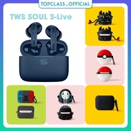 TWS SOUL S-Live 30, BT 5.3 Cute Cartoon Headphone Case Protective Case Soul S Live Headphone Chargin