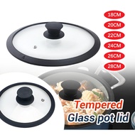 Cookware Glass Lid Glass Lid Pot Cover Wok Cover Casserole Cover Tempered Glass Lid 18CM to 28CM