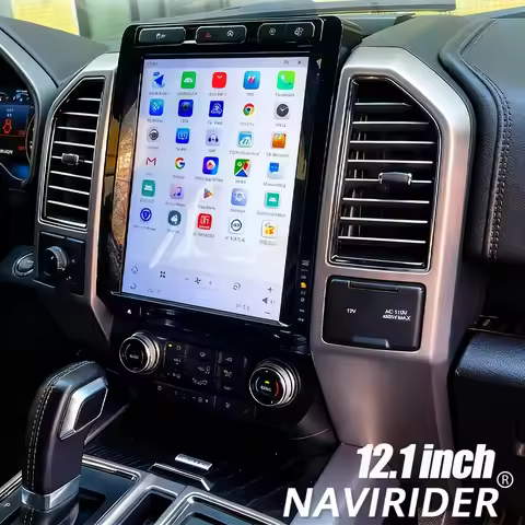 12.1" Android Auto Wireless Carplay For Ford F150 F250 2015-2019 SYNC 2 SYNC 3 Car Radio Multimedia 