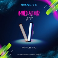 NANLITE PavoTube II 6C 10" RGBWW LED Tube with Battery
