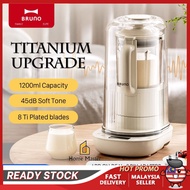 BRUNO Soymilk Machine Pro Soymilk Maker Titanium-plated Automatic Juicer Blender Food Processor Soyb
