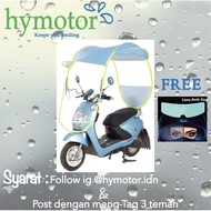 Hymotor Motorcycle Umbrella Motorcycle Canopy Motorcycle Roof Rain Protector Anti-rain & UV Rain Roo