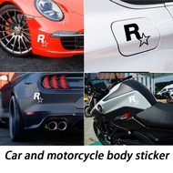 Car motorcycle sticker JDM modified video game peripheral GTA5 flying car R star car sticker body sc