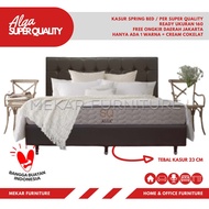 Kasur Spring Bed Alga Super Quality 90 X 200 - Mekar Furniture Paling