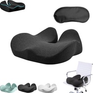 Happicartus Seat Cushion, Ergonomic Memory Foam Seat Cushion, Comfort Memory Foam Chair Cushion, for