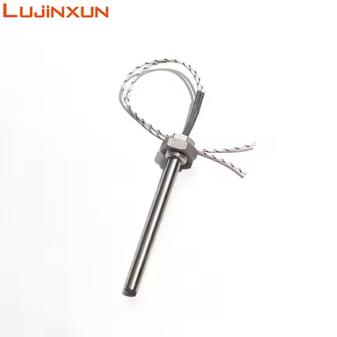 LUJINXUN DN15 (1/2") Threaded Mounting of Single-head Electric Heating Pipe 300-1000W 12x100/150/200