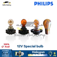 Philips PY21WSV PY24W PY24WSV 12V 24W Special Halogen Original Light Bulb Car Turn Signal Light Bulb