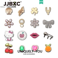 Metal JJBXC CHARM Shoe Buckle Shoe Accessories metal hello kitty Gem DIY Fashion Shoes Accessories