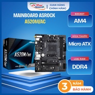 Motherboard - ASRock A520M/ac AM4 Mainboard - Genuine Product