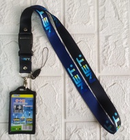 Lanyard Tali Gantungan ID Card NET TV Free Strap Gantungan HP/Flashdisk