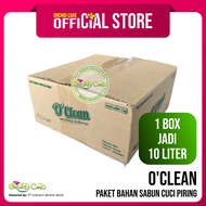 Orchid Brand Paket Bahan Sabun Cuci Piring Cair O Clean Curah Bersih Murah dan Kental Aroma Jeruk Ni