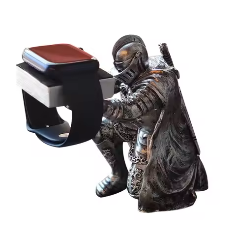 Knight Stand for Apple Ultra 2 Watch Charger Holder for iWatch 9 8/7/6/5/4/3/se Bracket Charging Des