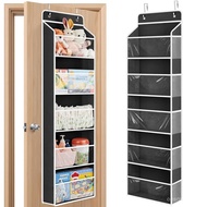 JARLINK Toy Stuffed Animal Storage, Over The Door Organizer W/Clear View Windows, 44lb Load, Baby To