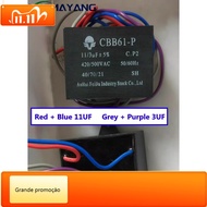 XZ CBB61-P Capacitor 11/3UF C.P2 420/500V Sharp Washing Machine Capacitor 11+3UF