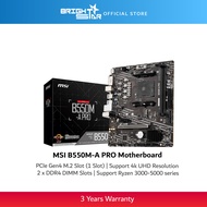 MSI B550M-A PRO AM4 Micro-ATX Motherboard