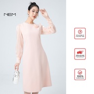 [ Genuine ] High-end designer women's dress NEM Fashion 41682