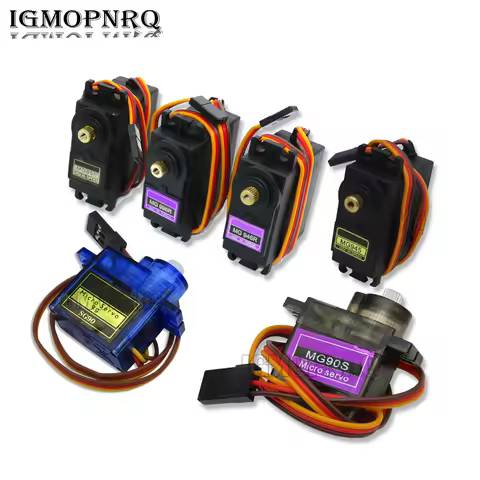 SG90 MG90S MG945 MG946 MG995 MG996 Servo Metal Gear for Model Helicopter Boat For Arduino UNO DIY MG