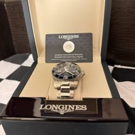 Longines 康卡斯41 mm 藍水鬼